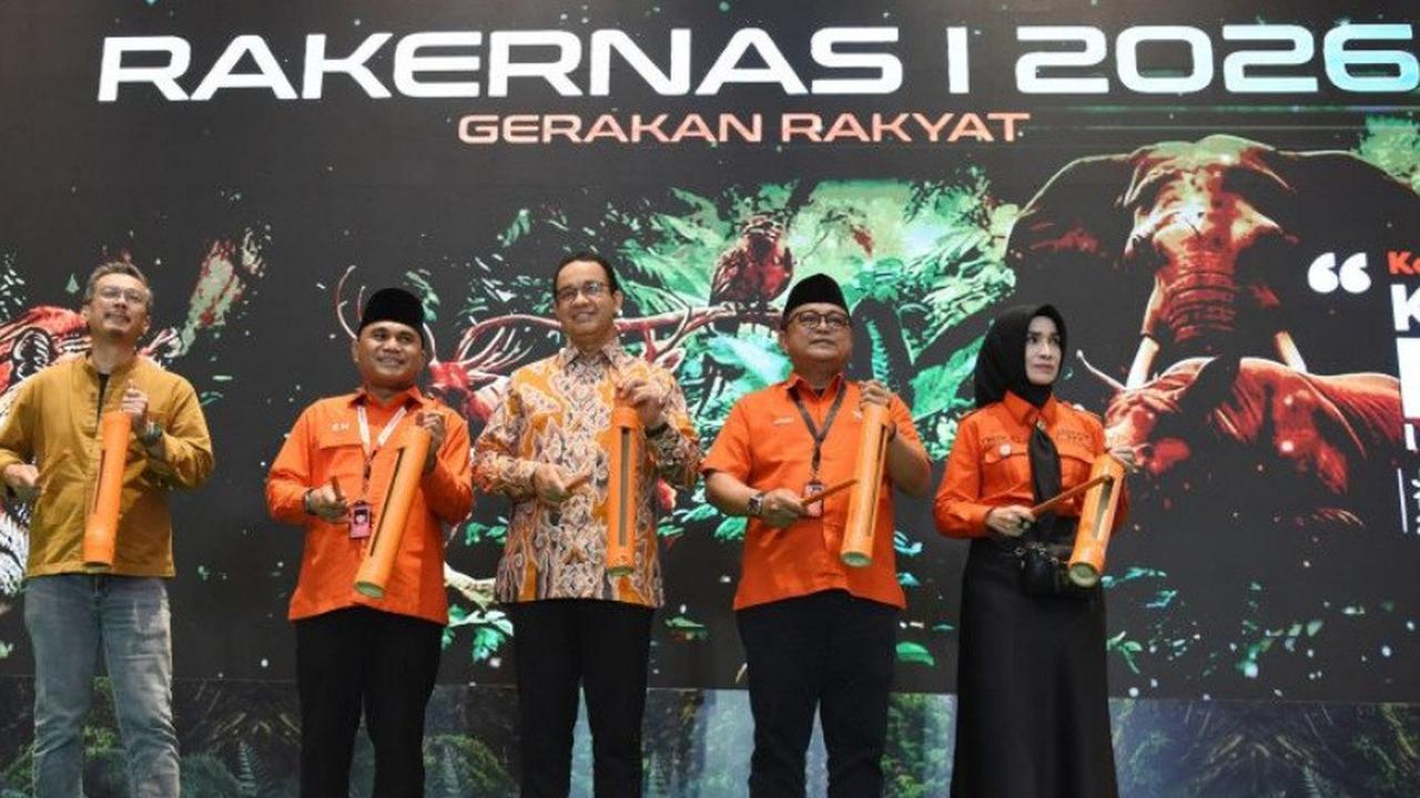 Anies Baswedan hadir dalam acara Gerakan Rakyat