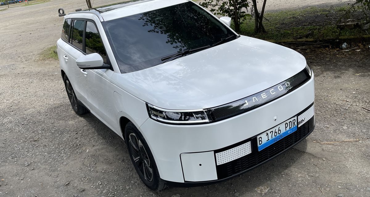 SUV Listrik Jaecoo J5 EV dengan Konsep Interior Minimalis