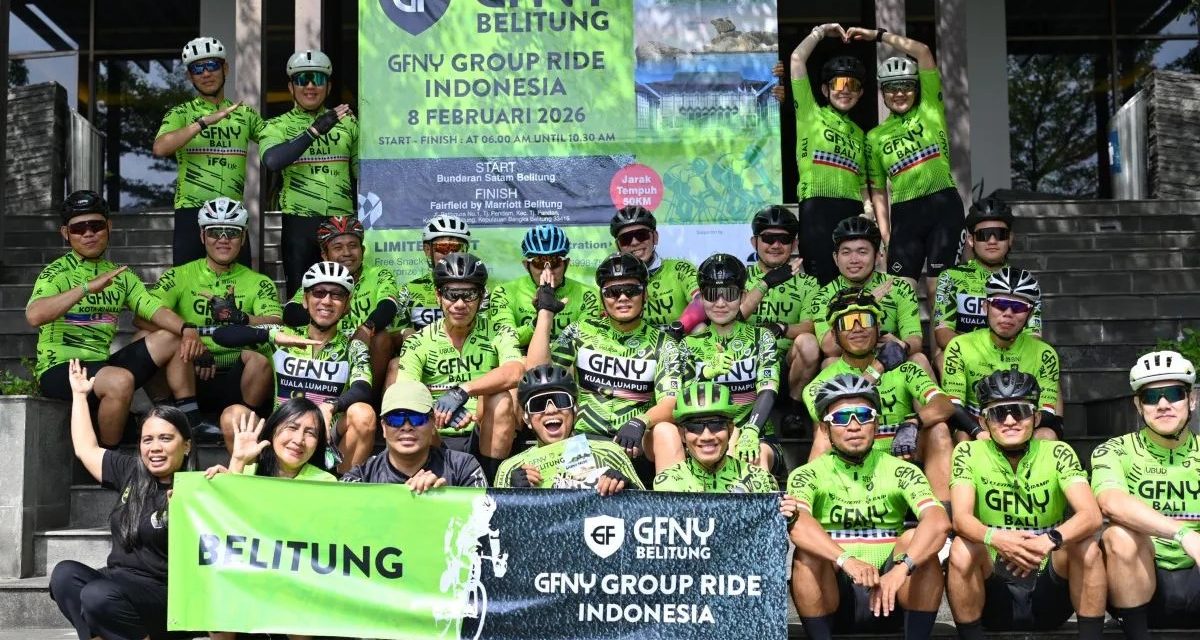 GFNY Gelar Gowes Santai Sambil Promosikan Wisata Belitung