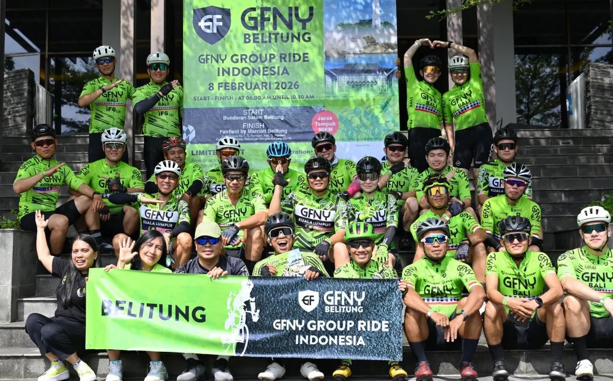 GFNY ajak pesepeda menikmati keindahan wisata Belitung sambil berolahraga