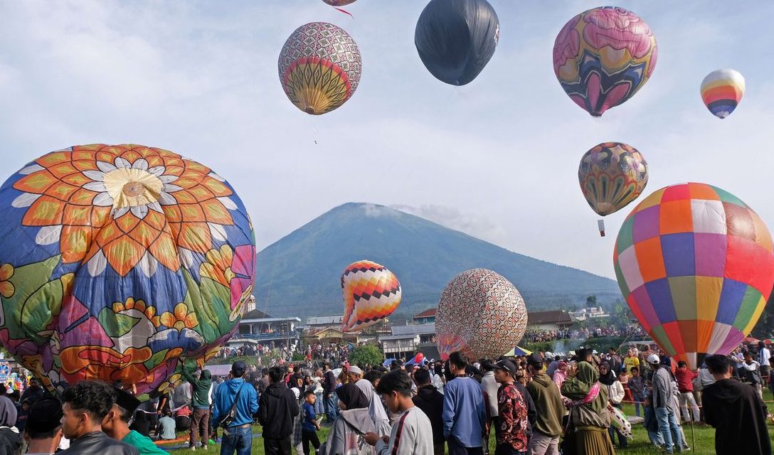 Wonosobo Sukses Gelar Festival Balon Udara di 9 Kecamatan
