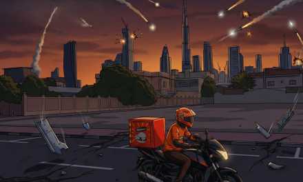 Aktivitas ojol UEA di jalanan saat eskalasi konflik Timur Tengah