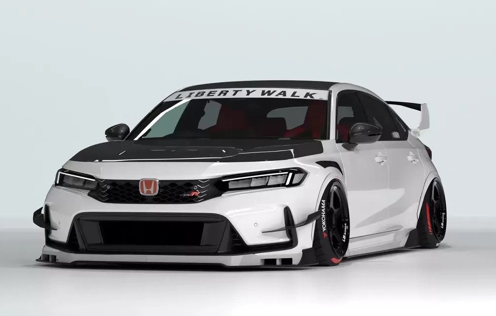 Liberty Walk Rilis Body Kit Civic Type R, Harga Lebih Kompetitif