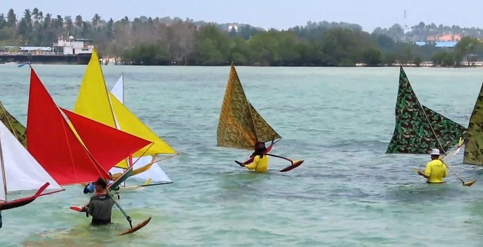 Tradisi Jong, Balap Miniatur Perahu Layar Khas Kepulauan Riau