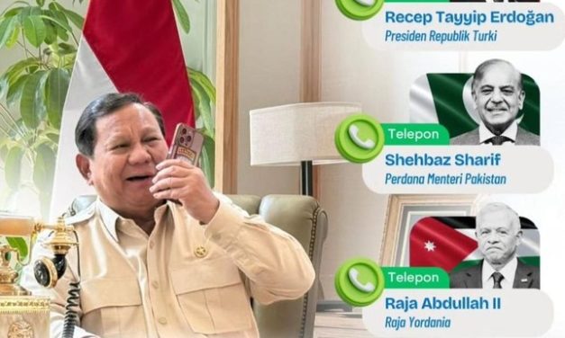 Silaturahmi Idulfitri, Prabowo Hubungi Pemimpin Negara Muslim
