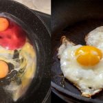 Telur Berwarna Pink Saat Digoreng? Ternyata Ini Tandanya