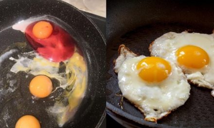 Telur Berwarna Pink Saat Digoreng? Ternyata Ini Tandanya