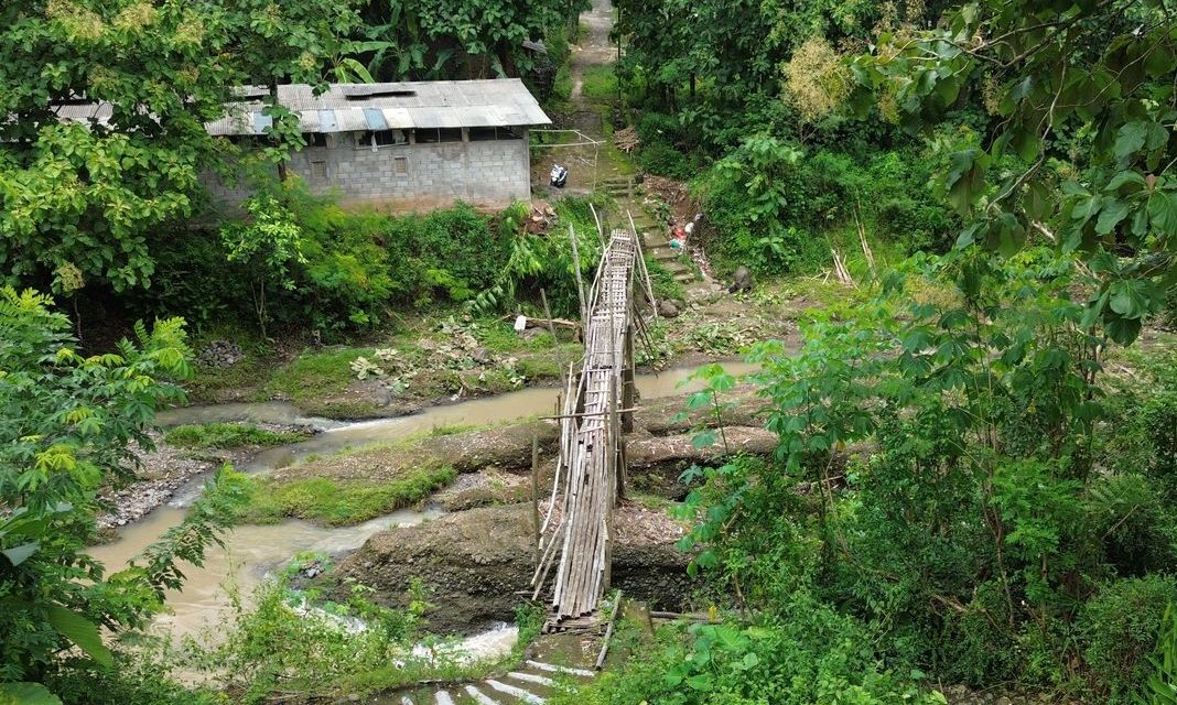 Jembatan Gantung Permanen untuk Warga Nglembu Boyolali