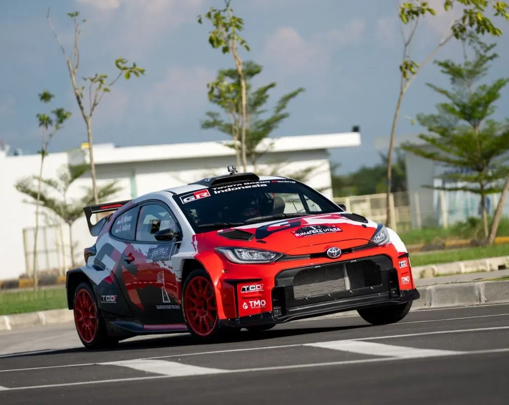 Toyota Gazoo Racing Indonesia juara Sprint Rally 2026