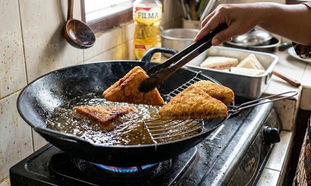 Cara Membuat Roti Tawar Goreng Crispy Tanpa Tepung Panir