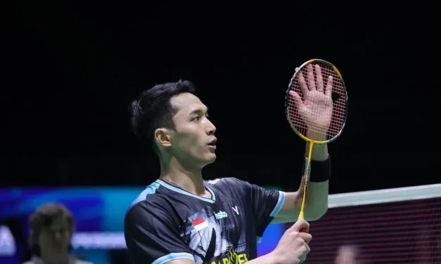 Prannoy Hentikan Perjalanan Jonatan Christie di Singapore Open