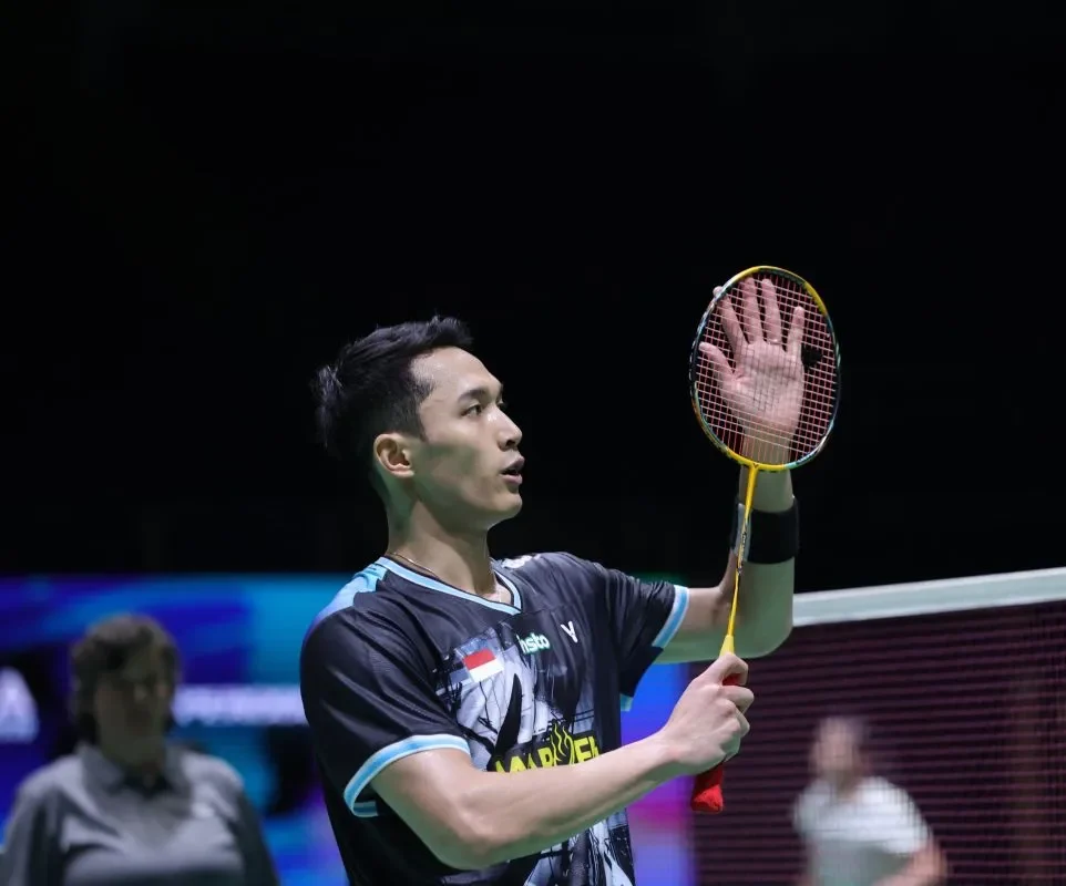 Jonatan Christie gagal melaju pada Singapore Open 2026 setelah kalah dari Prannoy H. S.