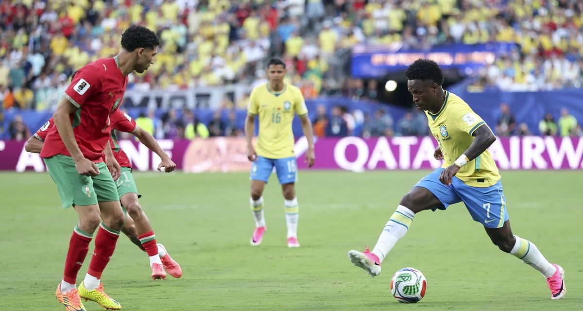Vinícius Júnior Bersinar, Jadi Motor Kemenangan Brasil 3-0