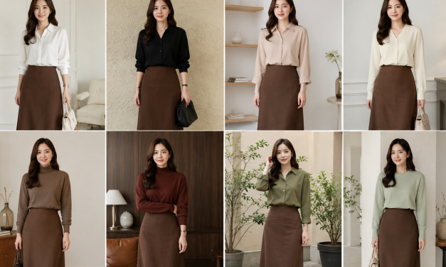 Rok Coklat Cocok dengan Baju Apa? Ini Warna yang Paling Serasi