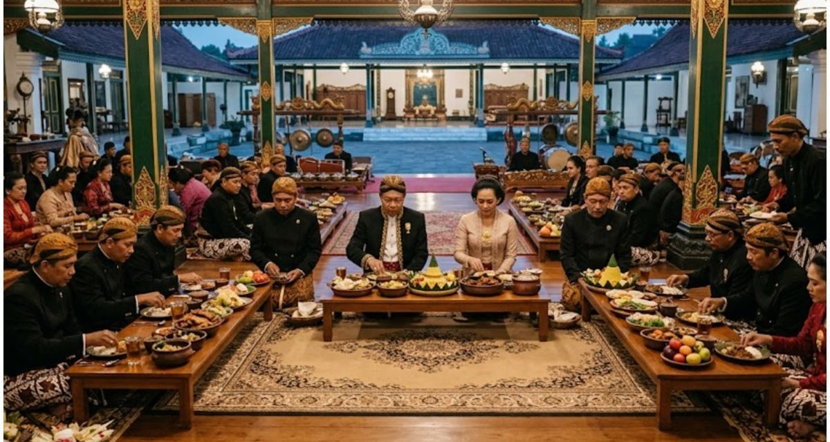 Ladosan Dhahar Dalem Keraton Yogyakarta Tradisi Hidangan Sultan Penuh Filosofi