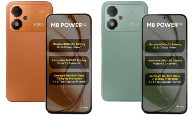 Poco M8 Power Resmi Dirilis, Baterai 8.000 mAh Jadi Andalan