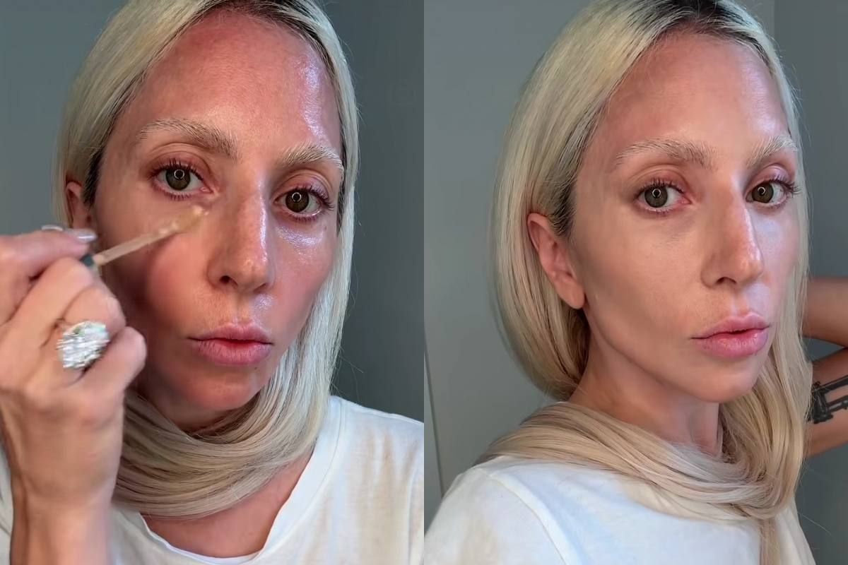 makeup natural Lady Gaga