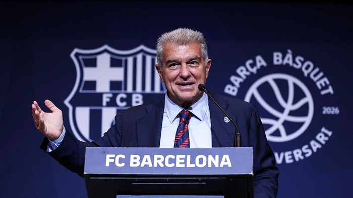 Barcelona Bidik Empat Gelar, Joan Laporta Ingin Los Cules Kuasai Spanyol dan Eropa